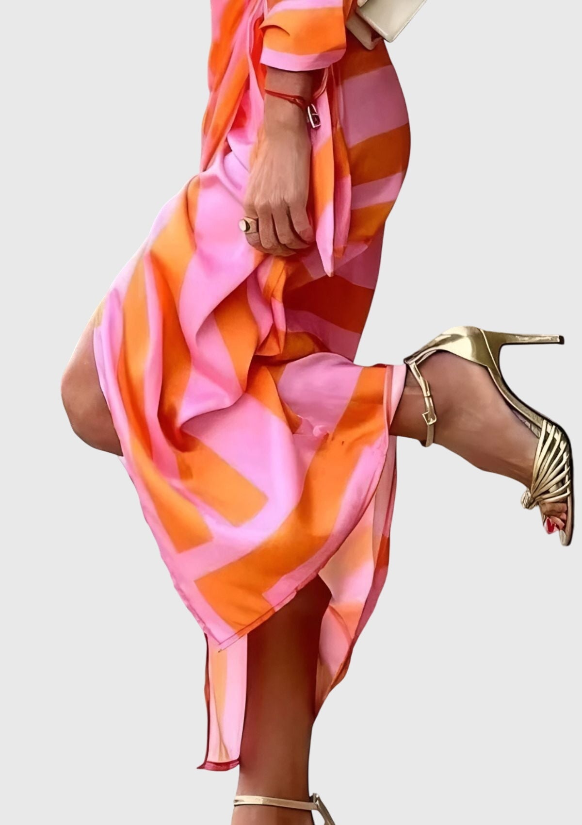 Amelia | Chic Printed Wrap Dress