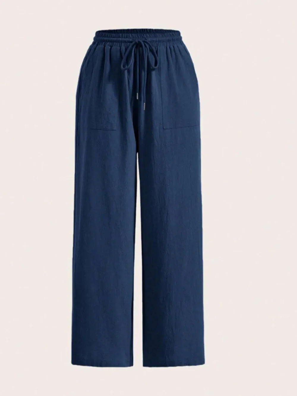 Grace | Drawstring Wide Leg Trousers