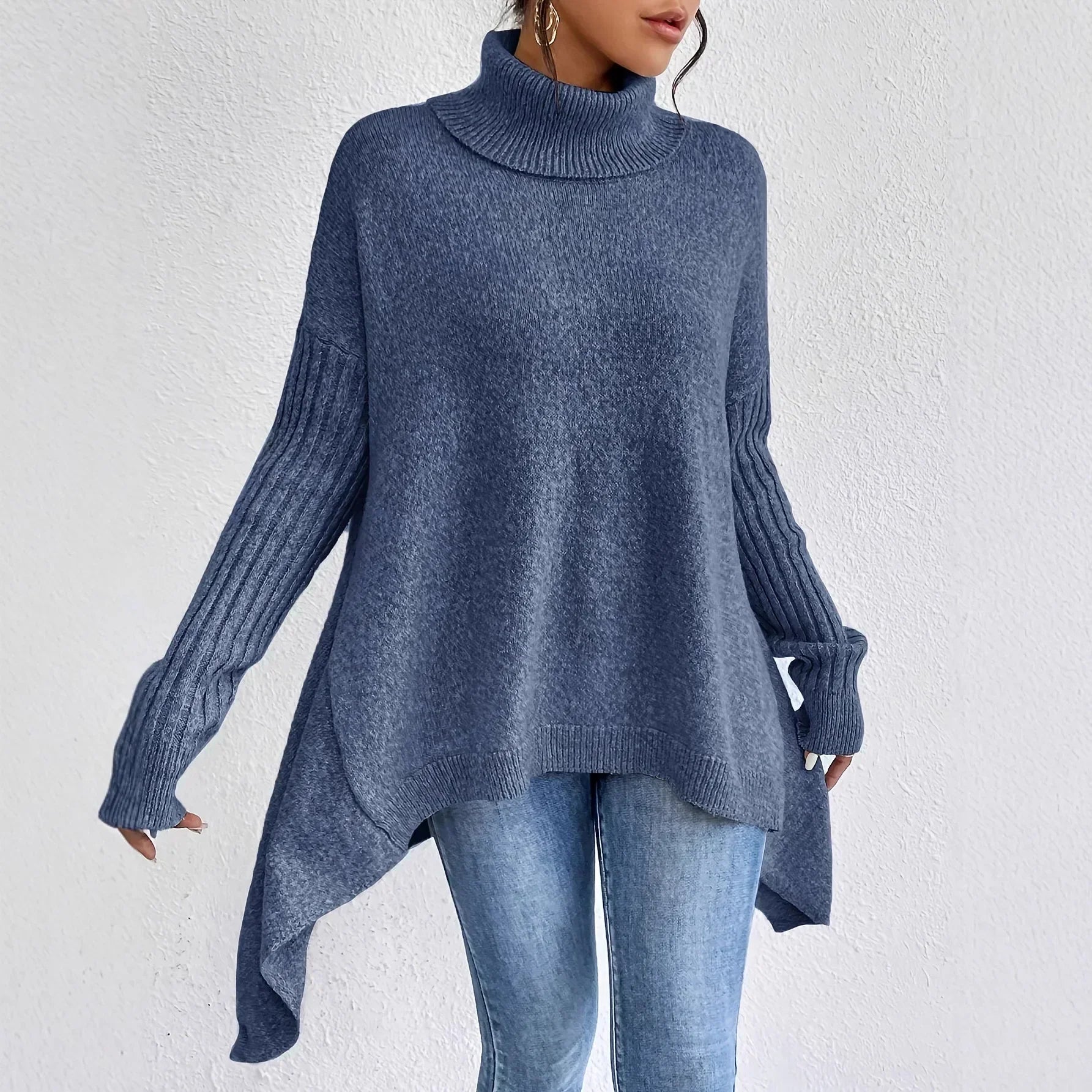 Freya | Cashmere Blend Turtleneck Jumper