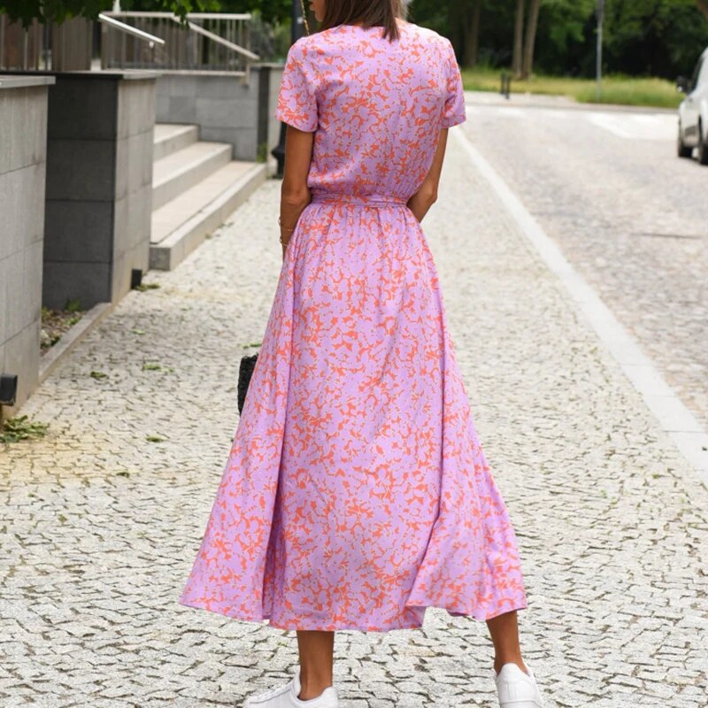 Poppy | Floral Print Dress for Spring and Summer