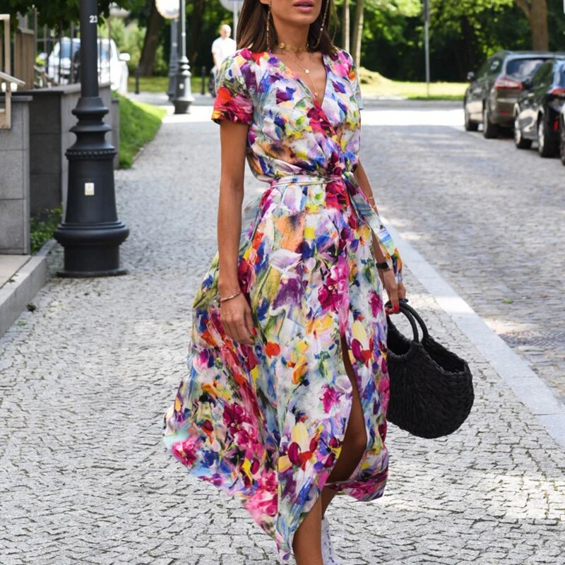 Poppy | Floral Print Dress for Spring and Summer