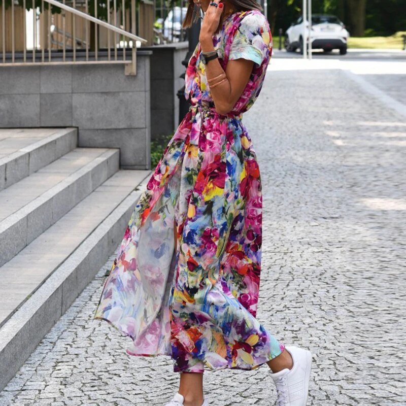 Poppy | Floral Print Dress for Spring and Summer