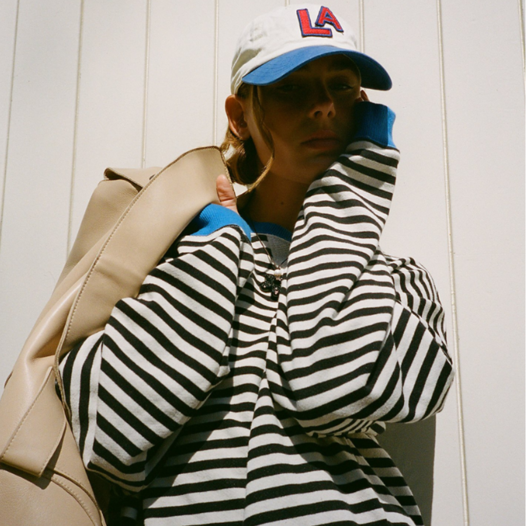 Charlotte | Relaxed Striped Knit Jumper
