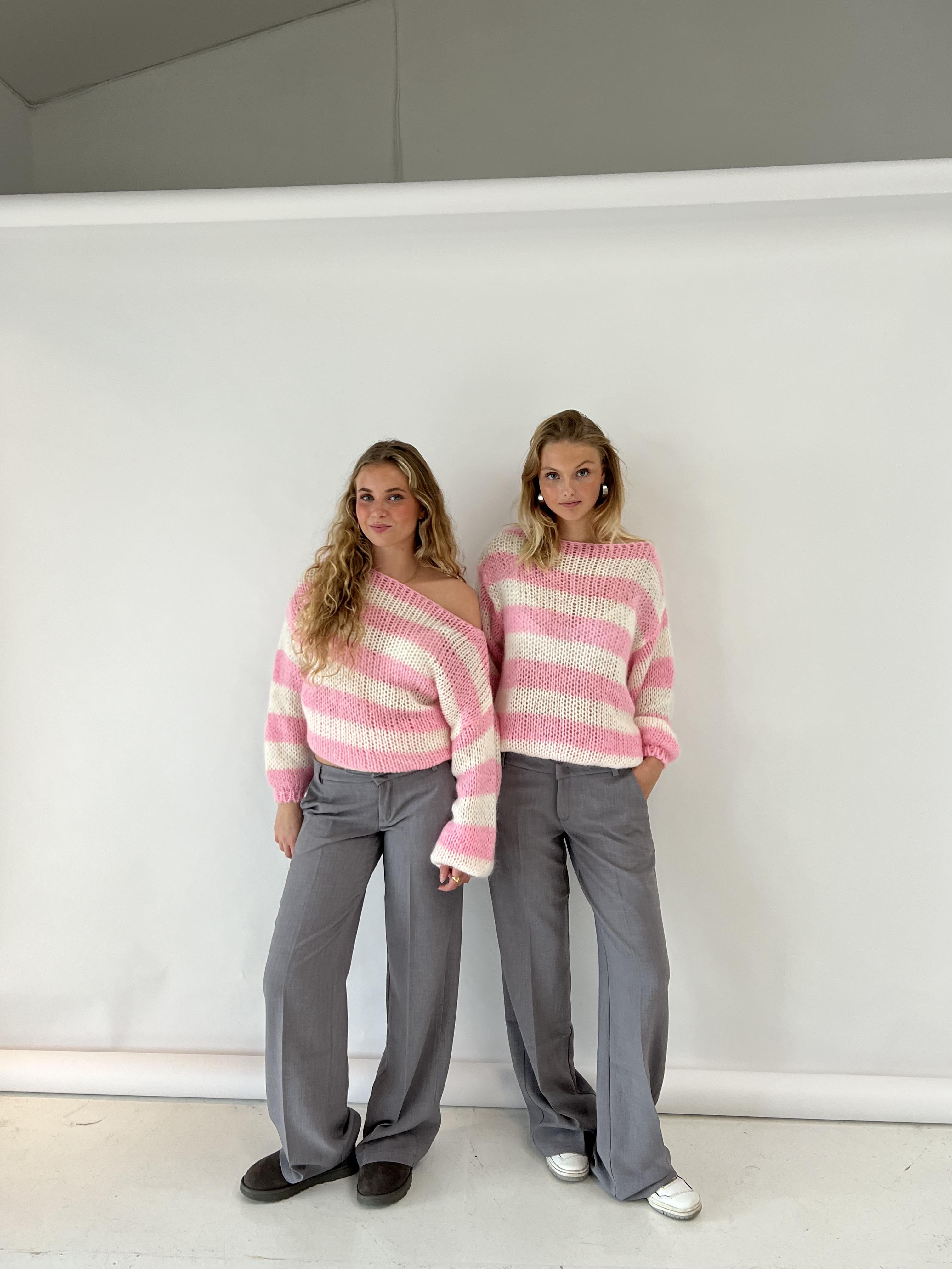 Imogen | Relaxed Striped Knit Jumper
