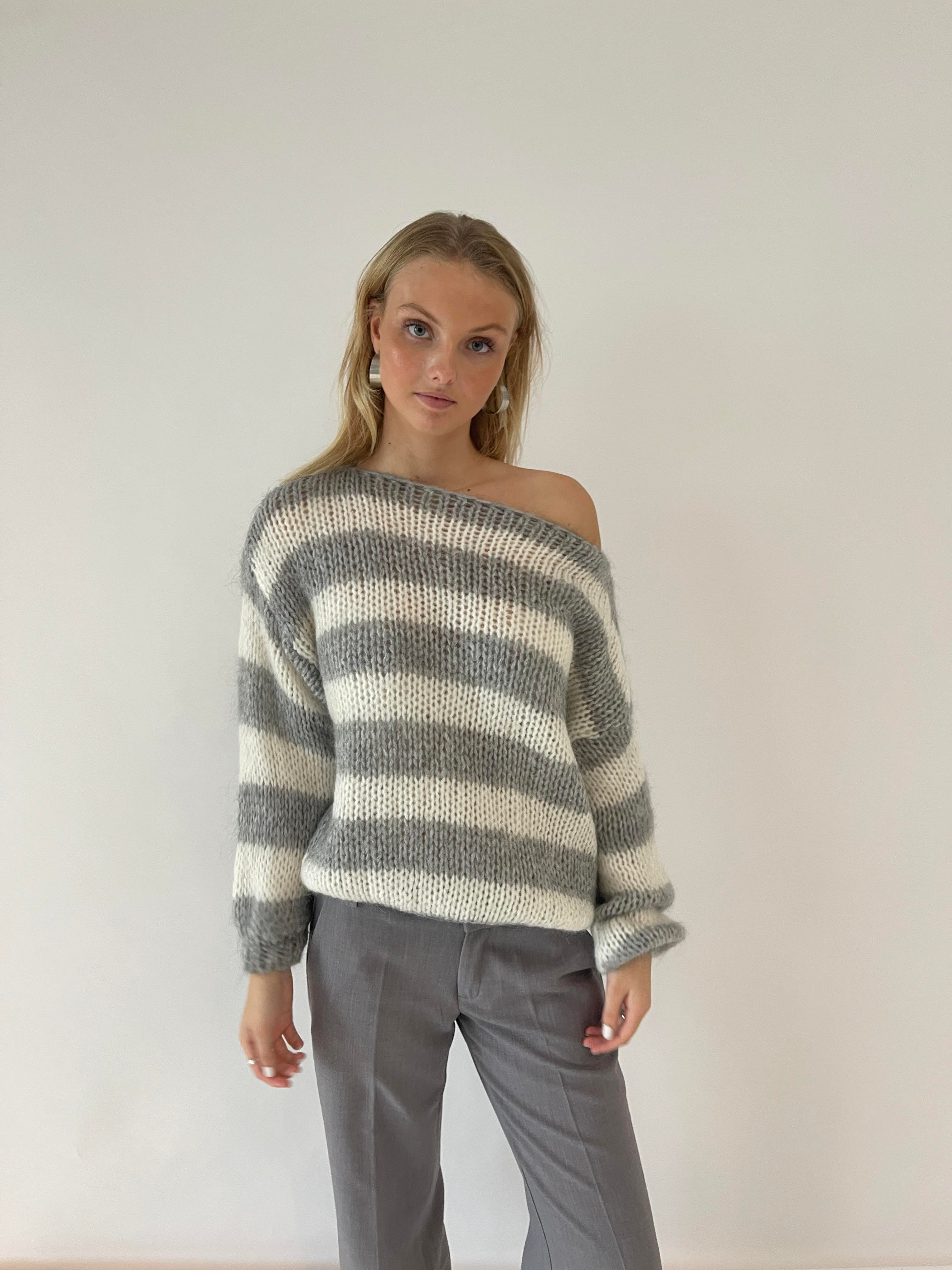 Imogen | Relaxed Striped Knit Jumper
