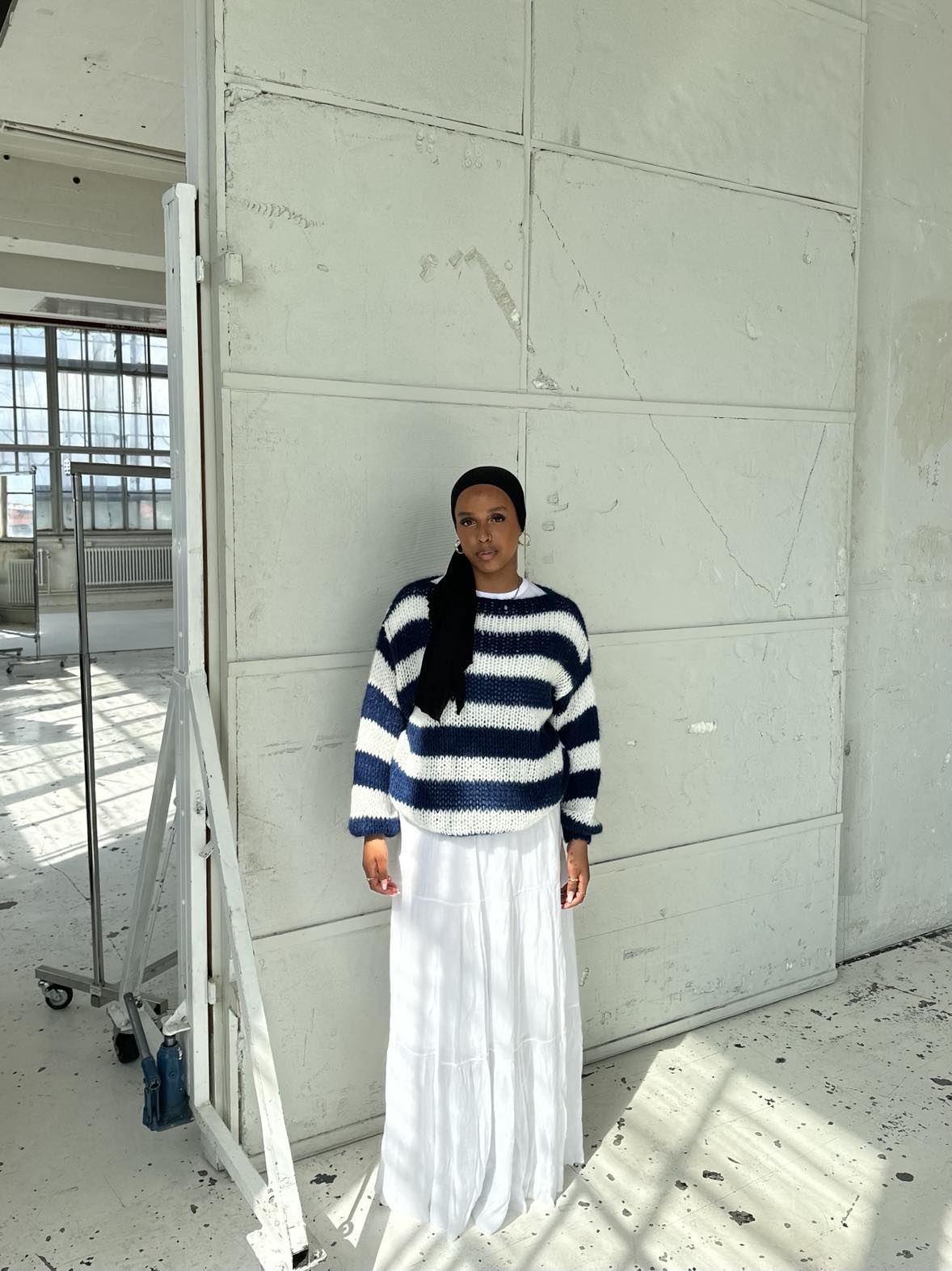 Imogen | Relaxed Striped Knit Jumper