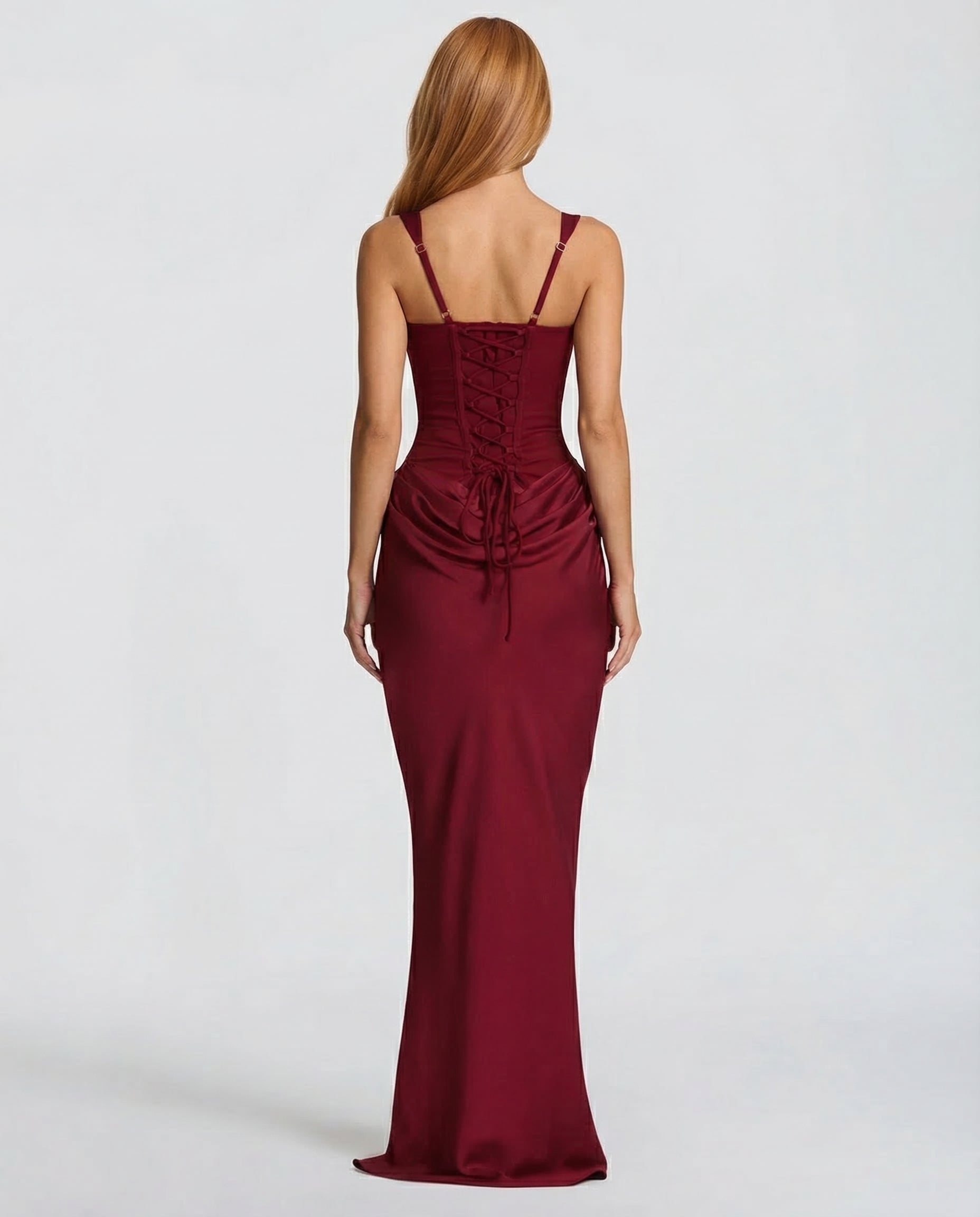 Elise | Hourglass Maxi Dress – Women's Wedding Guest Gown