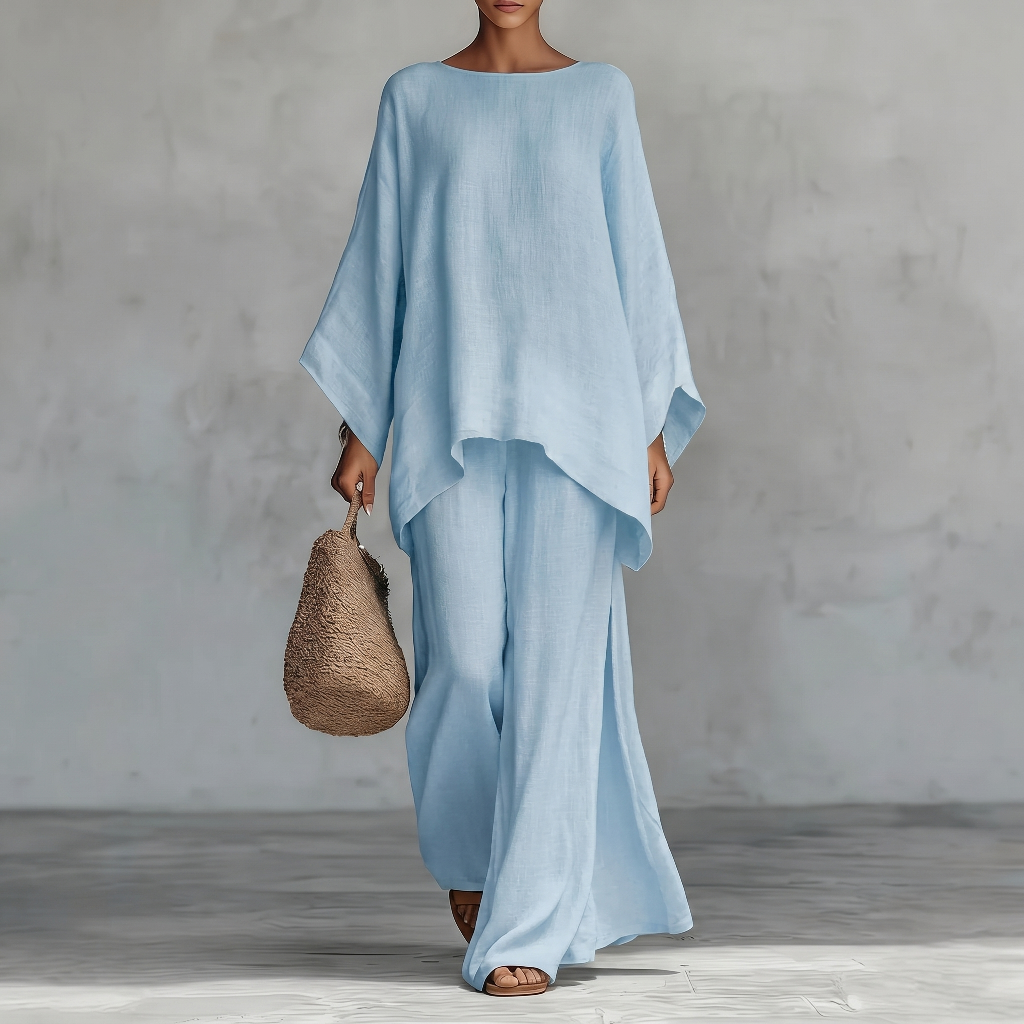 Holly | Relaxed Batwing Two Piece Set