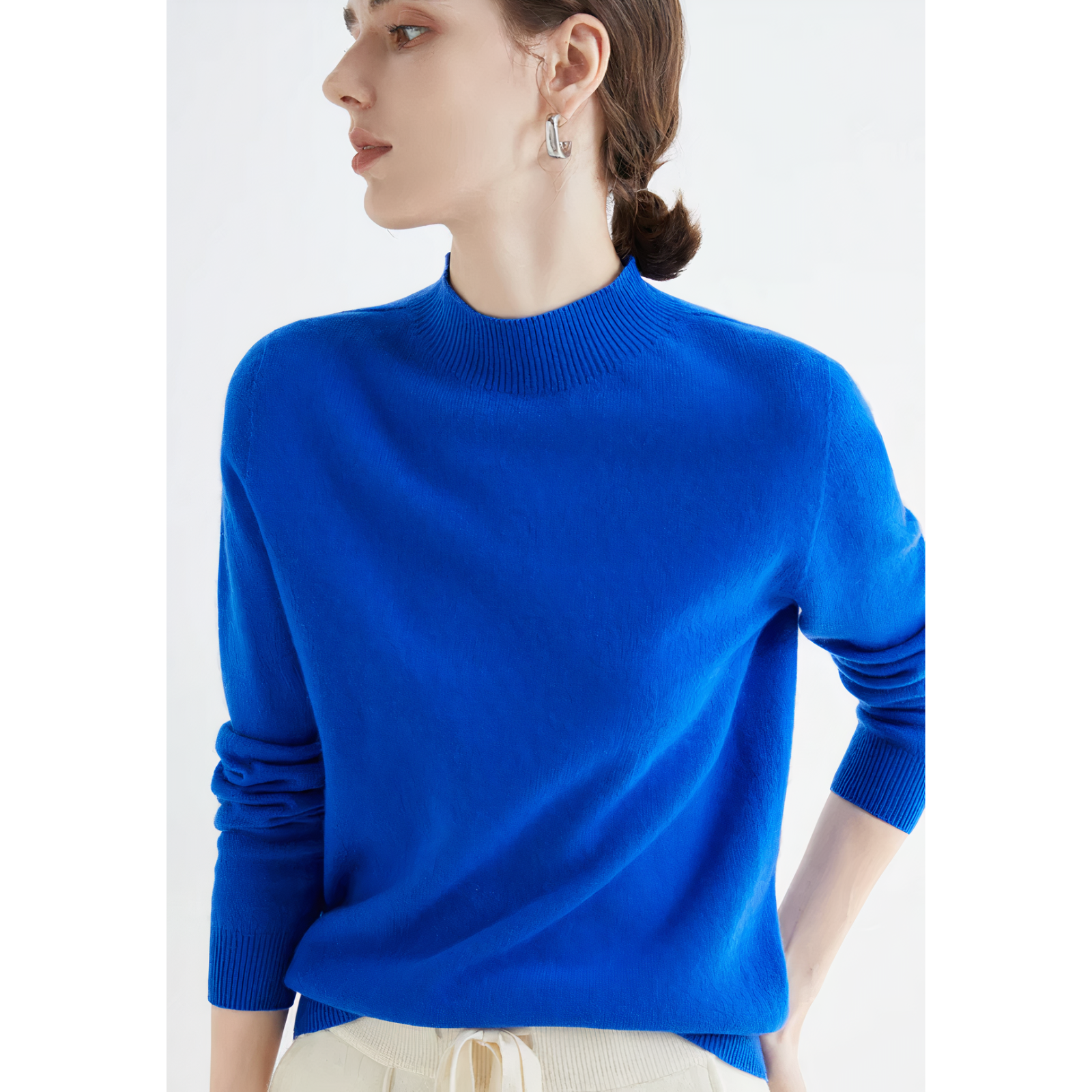 Evie | Luxury Cashmere Blend Knit Jumper
