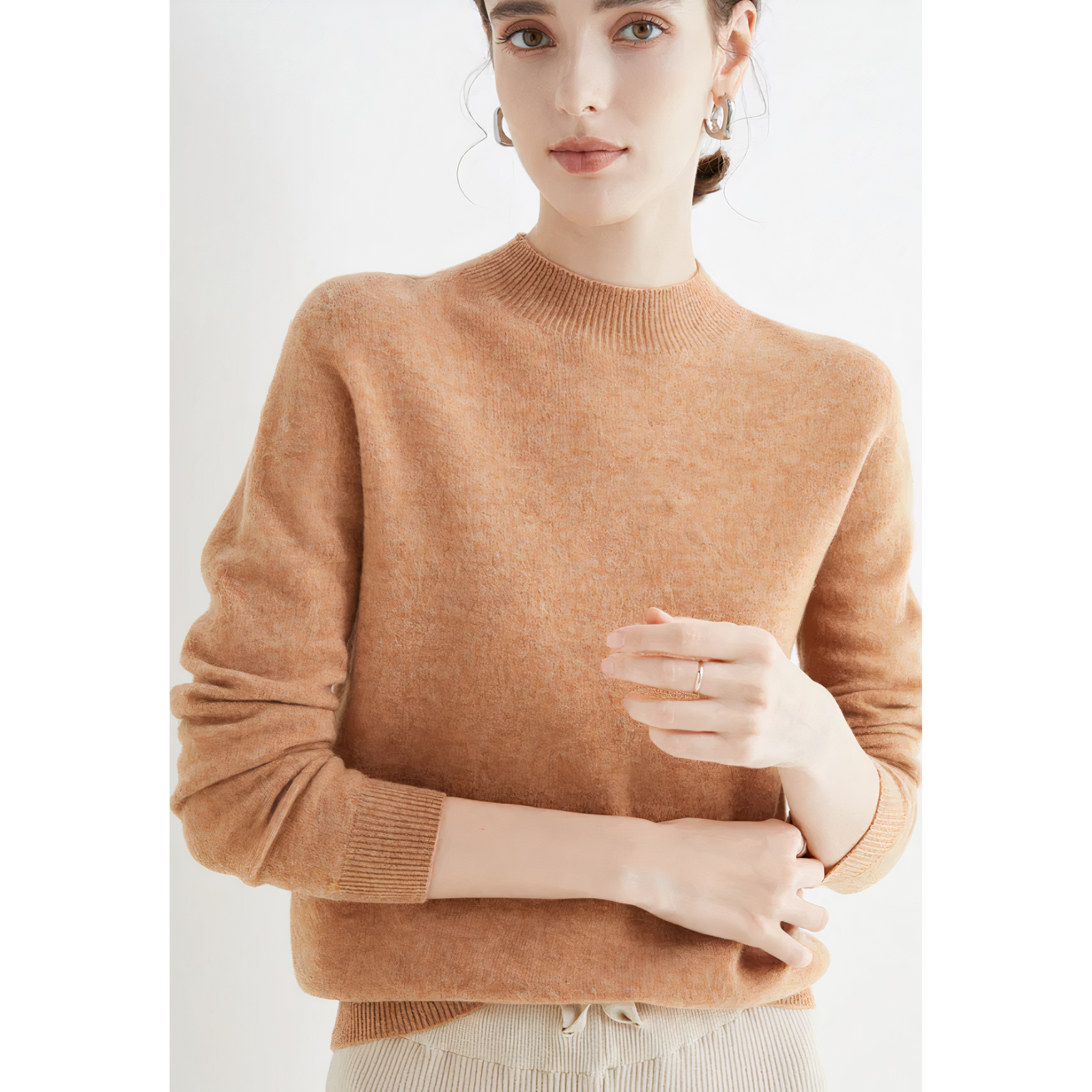 Evie | Luxury Cashmere Blend Knit Jumper