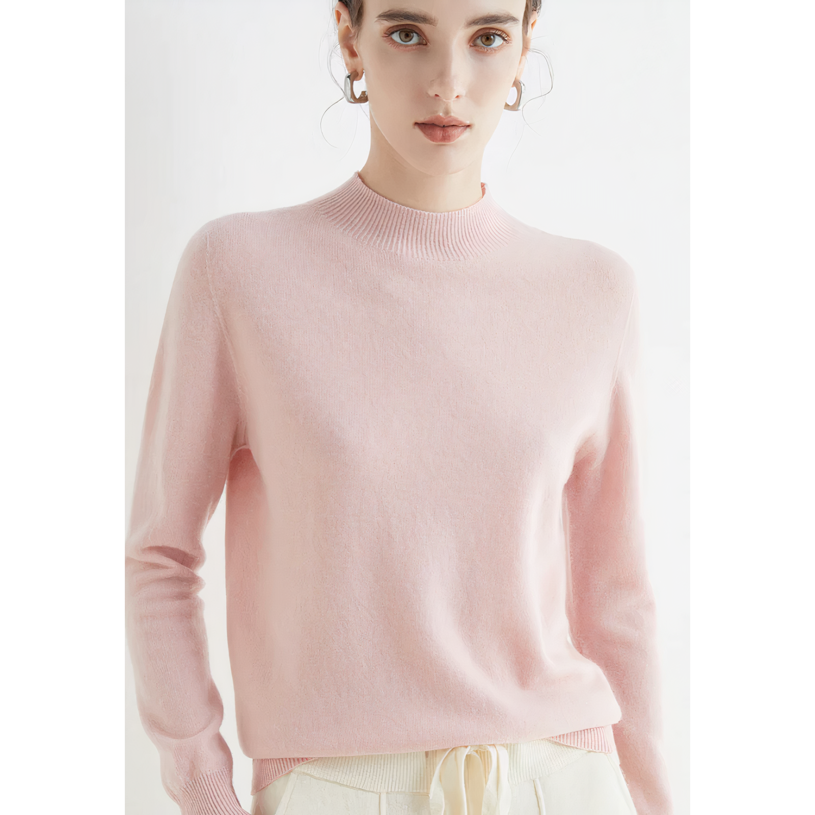 Evie | Luxury Cashmere Blend Knit Jumper