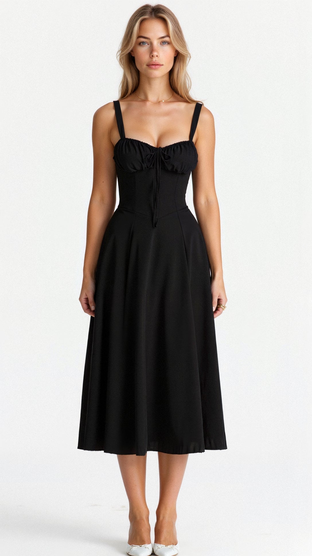 Poppy | Corset Fit Midi Dress