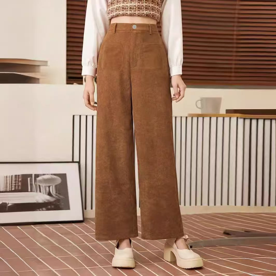 Rosie | High Waist Wide Leg Trousers